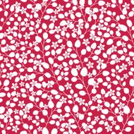 Abstract seamless pattern with colored branches