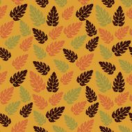 Seamless leaf pattern N23