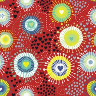 psychedelic abstract seamless texture N4