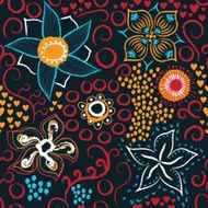 Floral seamless texture N14