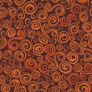 bright seamless texture with curly elements