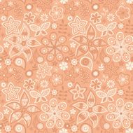 Colorful floral seamless pattern in cartoon style N18