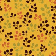 Seamless pattern with leaf N35