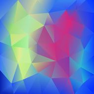 Abstract Triangles Background Vector