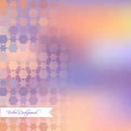 Vector abstract background of hexagon and star