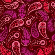 Seamless paisley texture for your design Endless pattern with p N5