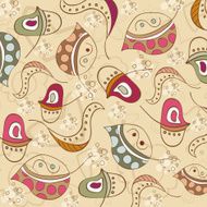 Seamless pattern with leaf N41