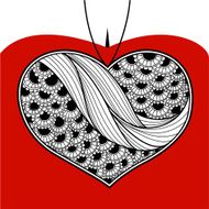 Greeting card for Valentine&#039;s day