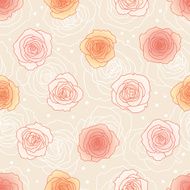 Seamless pattern with roses N21