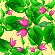 Seamless Pattern Flowers N2