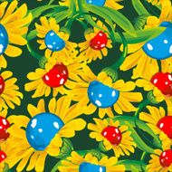 Seamless Pattern Flowers N6