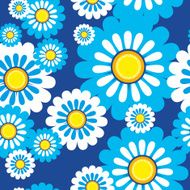 Seamless Pattern Flowers N9