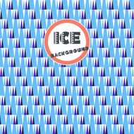 seamless pattern imitation of a prickly ice