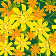 Seamless Pattern Flowers N14