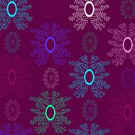 Vector flower seamless pattern for design