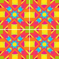 pattern multi colors