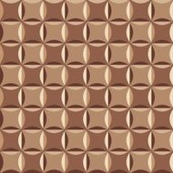 Seamless pattern in brown colors