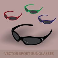 sport sunglassess eps10