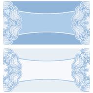 Greeting card with oriental pattern N11