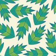 Seamless leaf pattern N26