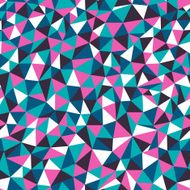 Seamless texture with triangles mosaic endless pattern N7
