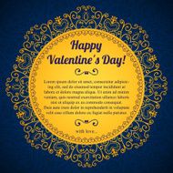 Vector Valentine&#039;s day lacy paper heart greeting card N15