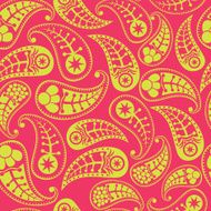 Seamless paisley texture for your design Endless pattern with p N12