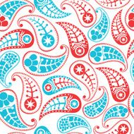 Seamless paisley texture for your design Endless pattern with p N13