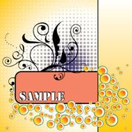 Floral background N258