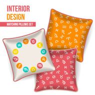 Set of decorative pillow N7