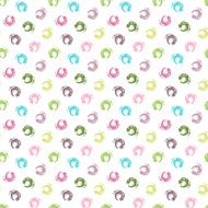 Seamless white pattern