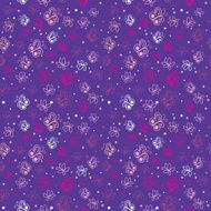 Romantic seamless pattern with hearts N93