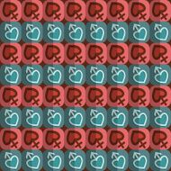 Seamless heart pattern N11