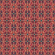 Ethnic love heart pattern N7