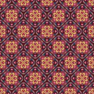 Ethnic love heart pattern N10