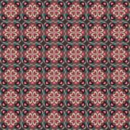 Ethnic love heart pattern N11