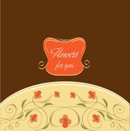 seamless pattern background with flowers N2
