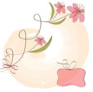 seamless pattern background with flowers N6