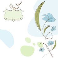 seamless pattern background with flowers N8
