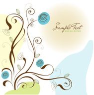 seamless pattern background with flowers N12