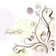 seamless pattern background with flowers N13