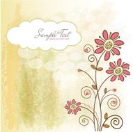 seamless pattern background with flowers N14