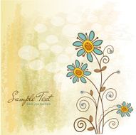 seamless pattern background with flowers N15