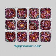 Happy valentine&#039;s day greeting card N3