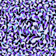 vector seamless pattern with curly elements N3