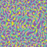vector seamless pattern with curly elements N4