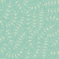 Seamless pattern with leaf abstract N2