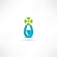 abstract flower icon