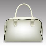 White Leather Bag