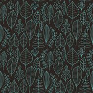 Seamless pattern with leafs N3